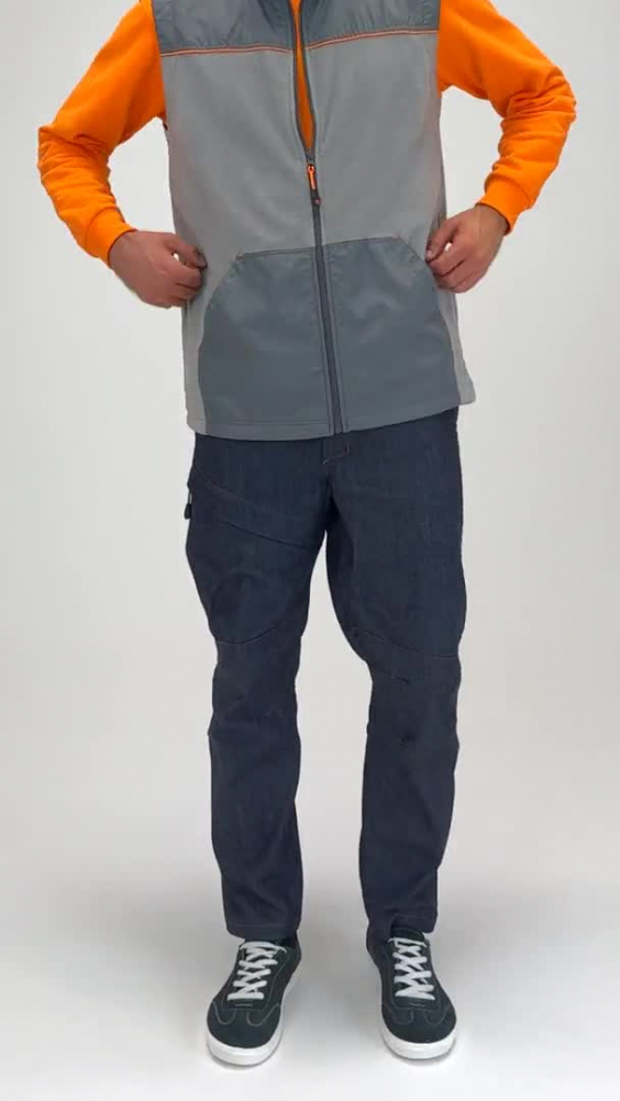 Брюки КОТПРОФИ Джинс Карго т.синие